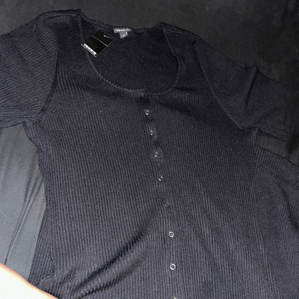 Short sleeve button down dress